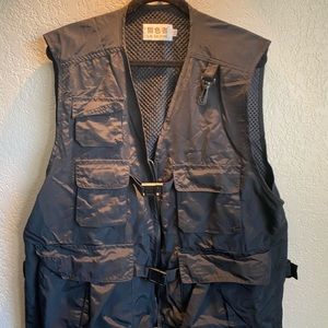 Men’s Black Utility Vest